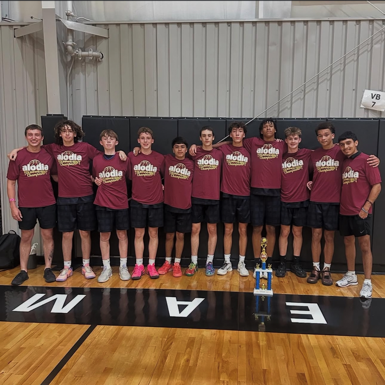 Hurricane Elite Basketball Championship Winners Photo